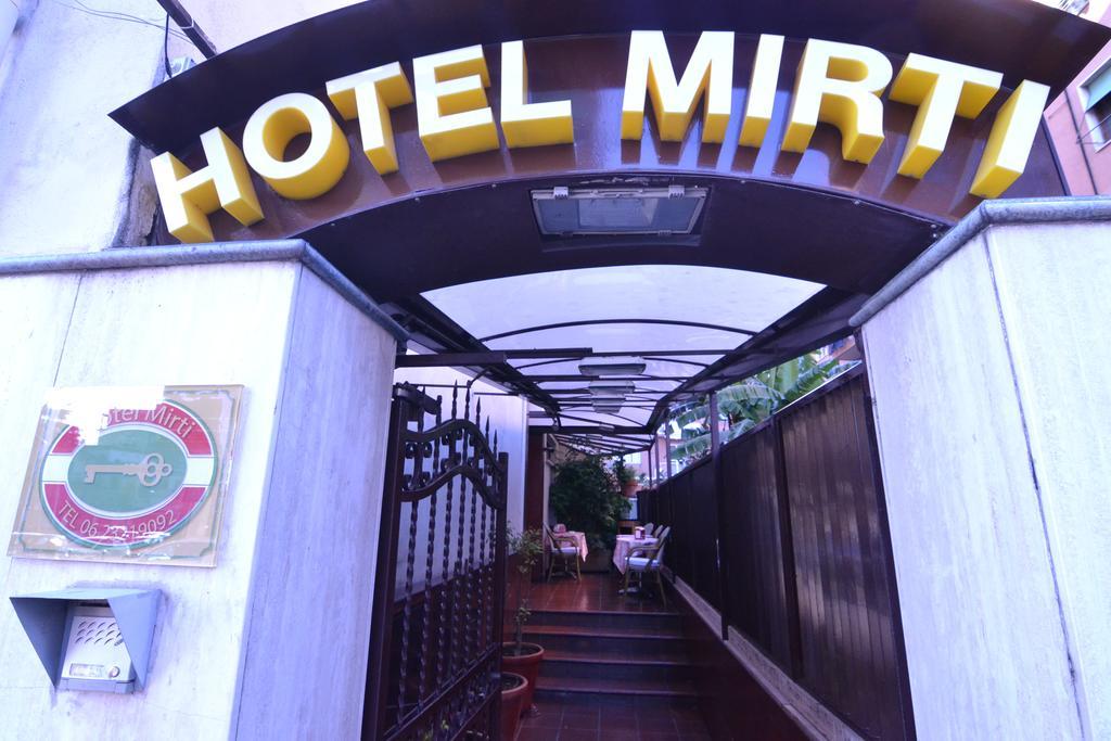 Hotel Mirti روما المظهر الخارجي الصورة